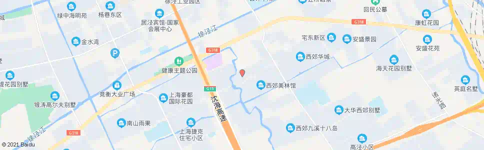 上海高泾路沪青平公路(高景花园)_公交站地图_上海公交_妙搜公交查询2024