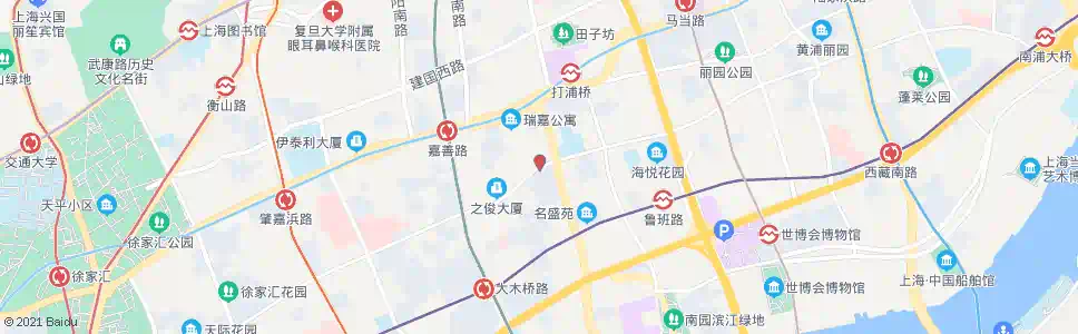 上海斜土路瑞金南路_公交站地图_上海公交_妙搜公交查询2024