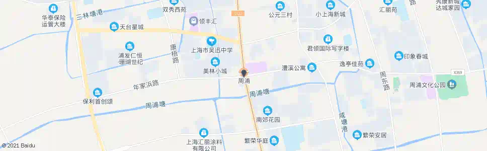 上海沪南路年家浜路_公交站地图_上海公交_妙搜公交查询2024