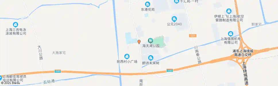 上海南祝路卫亭路_公交站地图_上海公交_妙搜公交查询2024