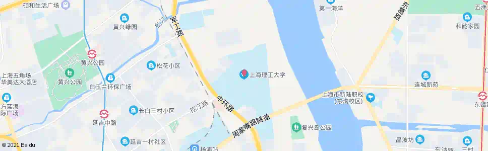 上海理工大学(拱极路城西路)_公交站地图_上海公交_妙搜公交查询2024