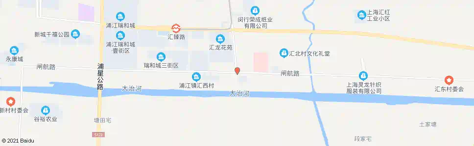 上海三鲁公路闸航路_公交站地图_上海公交_妙搜公交查询2024