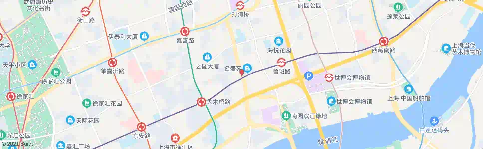 上海瑞金南路瞿溪路_公交站地图_上海公交_妙搜公交查询2024