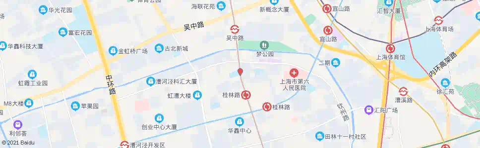 上海桂林路钦江路_公交站地图_上海公交_妙搜公交查询2024