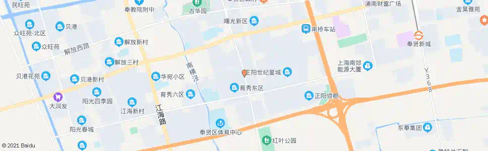 上海育秀路环城东路_公交站地图_上海公交_妙搜公交查询2024