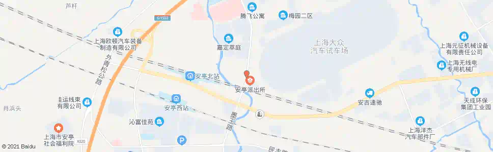 上海墨玉北路宝安公路_公交站地图_上海公交_妙搜公交查询2024