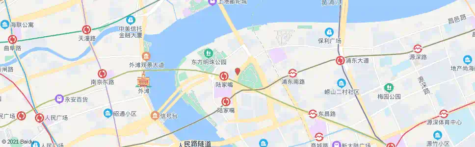 上海东园路银城中路_公交站地图_上海公交_妙搜公交查询2024