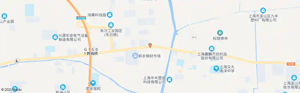 上海亭枫公路鸿日路_公交站地图_上海公交_妙搜公交查询2024