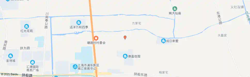 上海塘路村10组_公交站地图_上海公交_妙搜公交查询2024