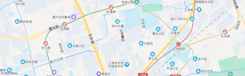 上海虹漕南路钦州南路_公交站地图_上海公交_妙搜公交查询2024