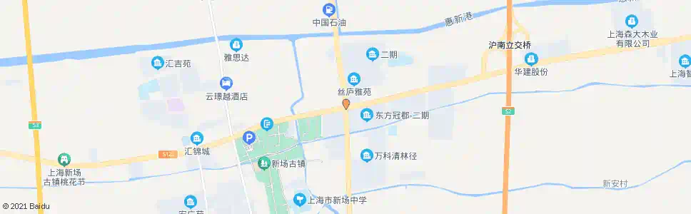 上海新坦瓦公路沪南公路_公交站地图_上海公交_妙搜公交查询2024