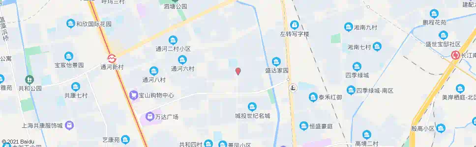 上海虎林路共江路_公交站地图_上海公交_妙搜公交查询2024