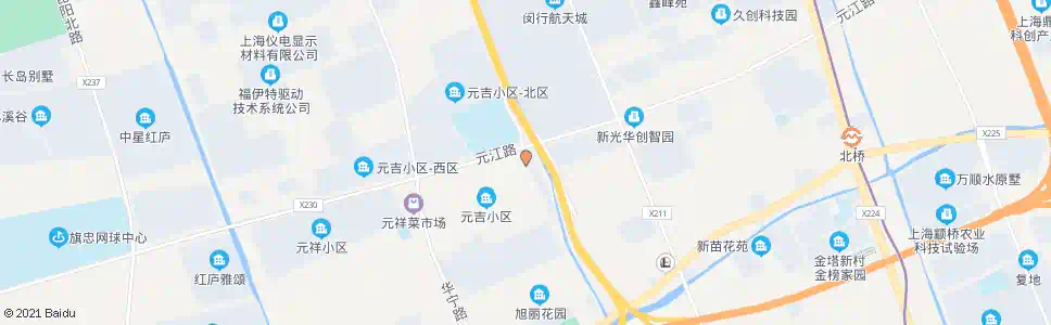 上海花王路联青路_公交站地图_上海公交_妙搜公交查询2024