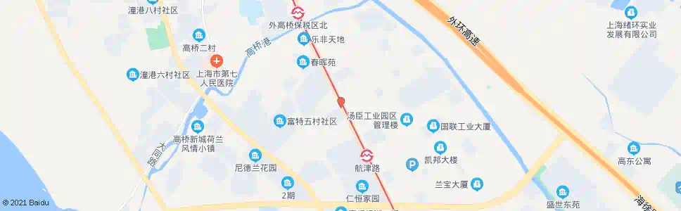 上海杨高北路夏碧路_公交站地图_上海公交_妙搜公交查询2024