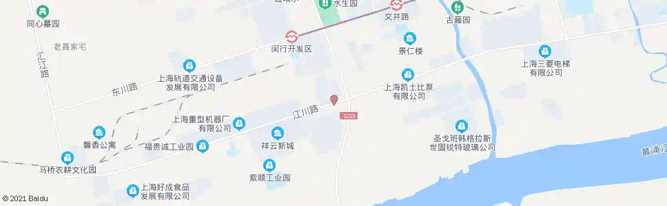 上海江川路昆阳路_公交站地图_上海公交_妙搜公交查询2024