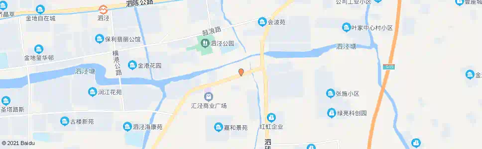 上海沪松公路张泾路_公交站地图_上海公交_妙搜公交查询2024