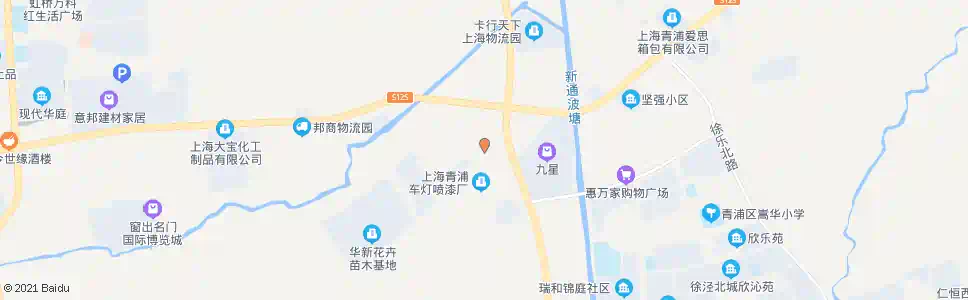 上海杨家庄路嘉松中路_公交站地图_上海公交_妙搜公交查询2024