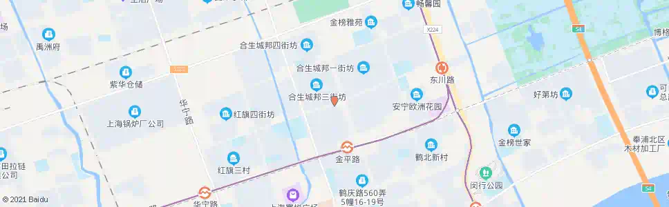 上海景谷路金平路_公交站地图_上海公交_妙搜公交查询2024