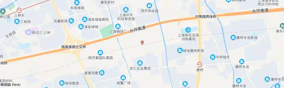 上海秀康路_公交站地图_上海公交_妙搜公交查询2024