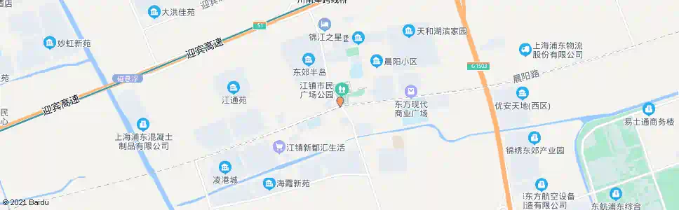 上海晨阳路川南奉公路_公交站地图_上海公交_妙搜公交查询2024