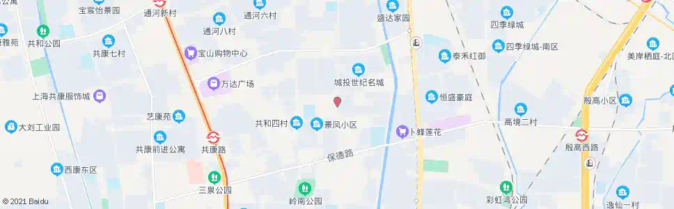 上海阳曲路共康东路_公交站地图_上海公交_妙搜公交查询2024