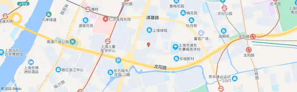 上海东建路锦和路_公交站地图_上海公交_妙搜公交查询2024