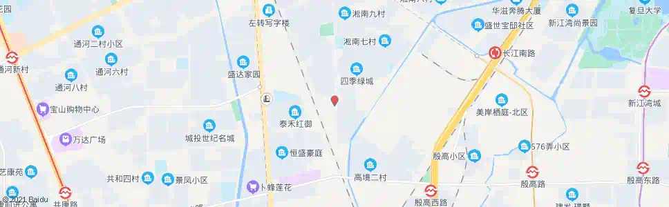 上海殷高西路桥_公交站地图_上海公交_妙搜公交查询2024