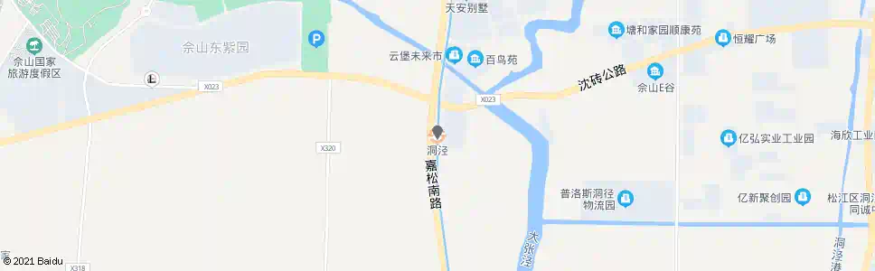 上海洞泾乡_公交站地图_上海公交_妙搜公交查询2024