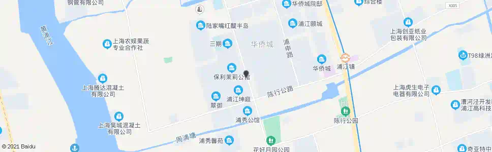 上海浦锦路江桐南路_公交站地图_上海公交_妙搜公交查询2024