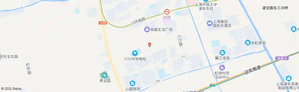 上海妙境路平川路_公交站地图_上海公交_妙搜公交查询2024