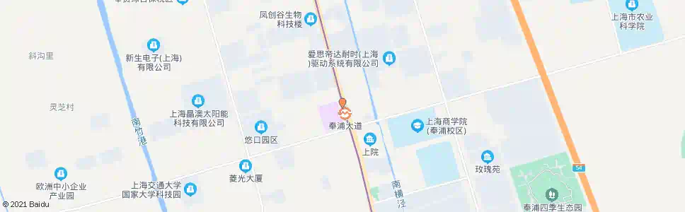 上海沪杭公路奉浦大道_公交站地图_上海公交_妙搜公交查询2024