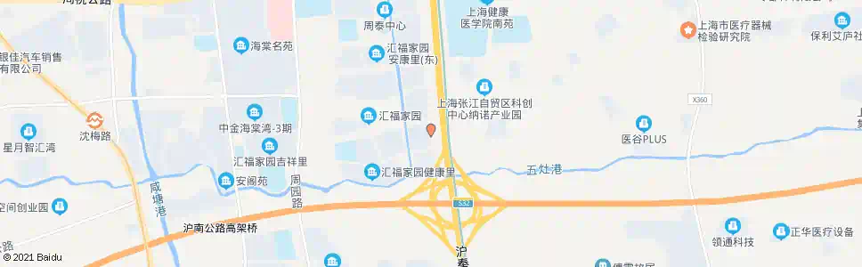 上海周秀路瑞和路_公交站地图_上海公交_妙搜公交查询2024