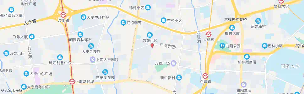 上海凉城路广灵四路_公交站地图_上海公交_妙搜公交查询2024