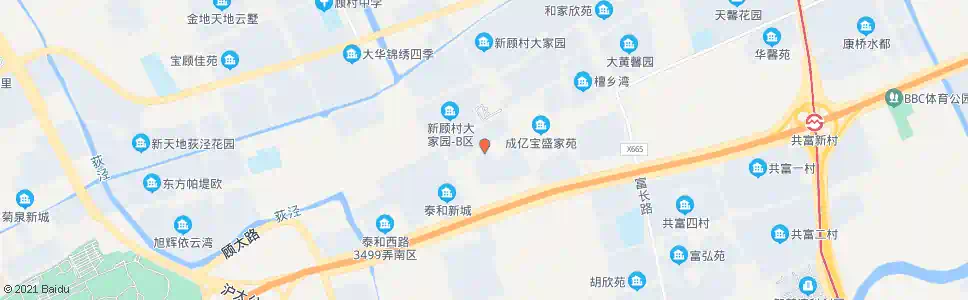 上海盛宅新村_公交站地图_上海公交_妙搜公交查询2024