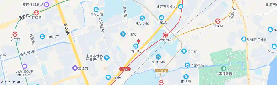 上海桂林路桂林西街_公交站地图_上海公交_妙搜公交查询2024