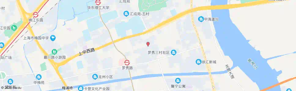 上海罗香路长桥路_公交站地图_上海公交_妙搜公交查询2024