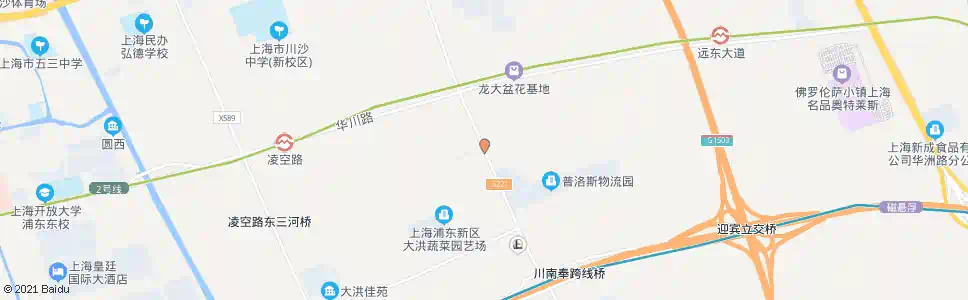 上海川南奉公路新东路_公交站地图_上海公交_妙搜公交查询2024