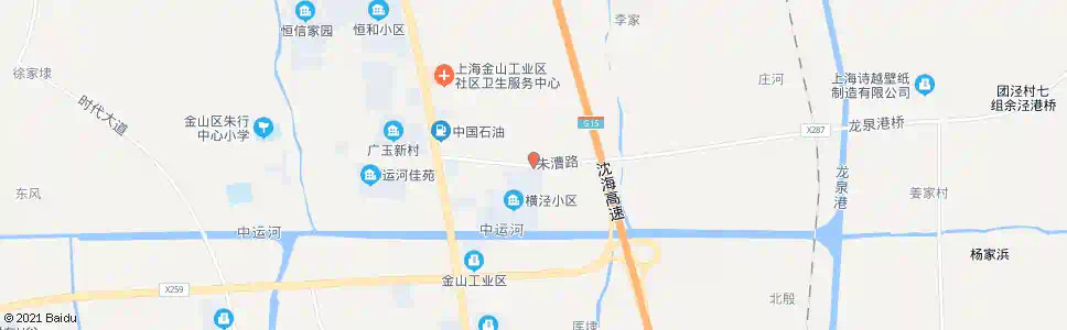 上海朱漕路四号桥_公交站地图_上海公交_妙搜公交查询2024