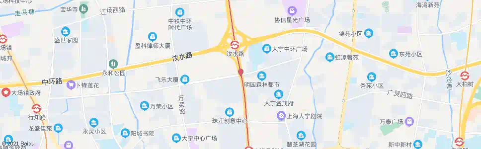 上海共和新路永和路_公交站地图_上海公交_妙搜公交查询2024