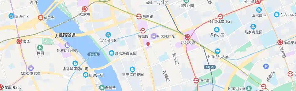 上海张杨路浦东南路_公交站地图_上海公交_妙搜公交查询2024