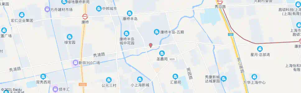 上海秀浦路恒和中路_公交站地图_上海公交_妙搜公交查询2024