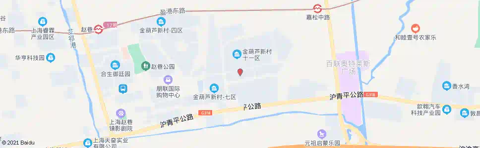 上海镇中路金葫芦十区_公交站地图_上海公交_妙搜公交查询2024