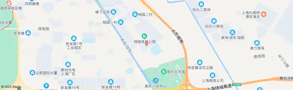 上海新园路园三路_公交站地图_上海公交_妙搜公交查询2024