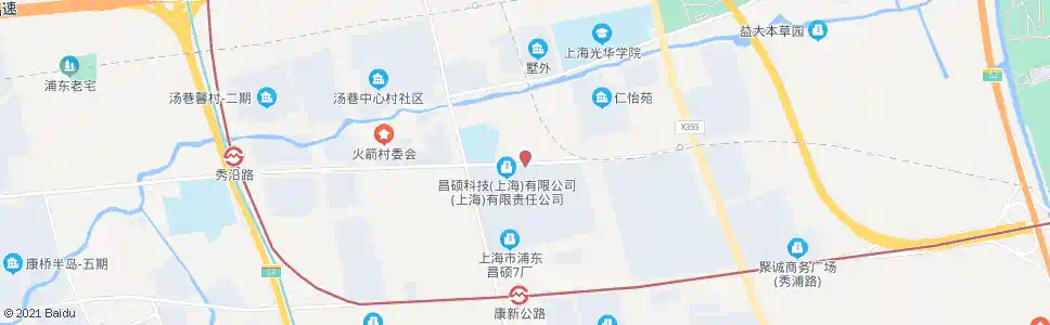 上海秀沿路(亲和源老年公寓)_公交站地图_上海公交_妙搜公交查询2024