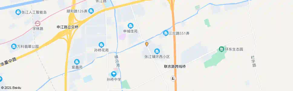 上海三灶浜路孙环路_公交站地图_上海公交_妙搜公交查询2024