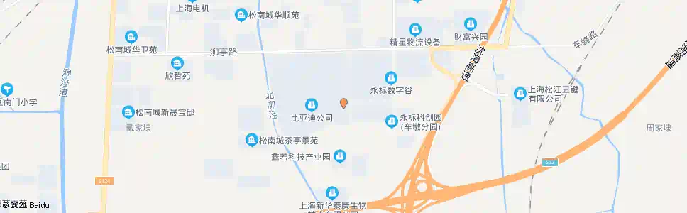 上海香泾路泾车路_公交站地图_上海公交_妙搜公交查询2024