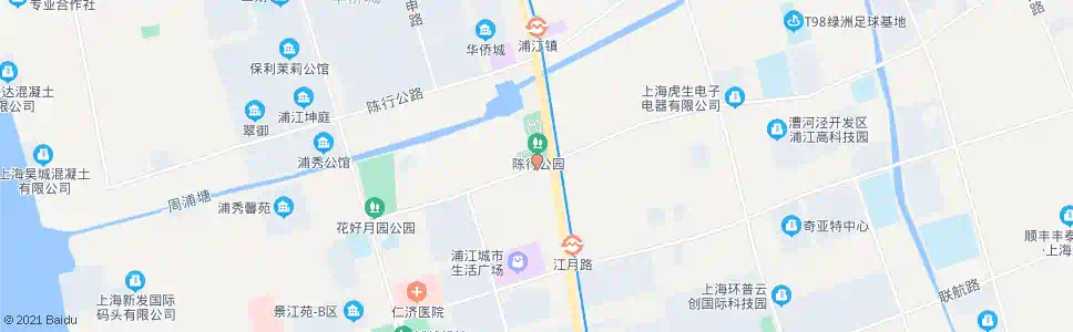 上海立跃路浦星公路_公交站地图_上海公交_妙搜公交查询2024