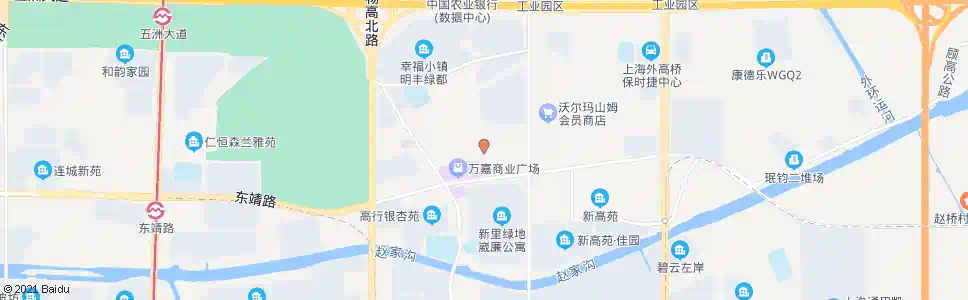 上海新行路东靖路_公交站地图_上海公交_妙搜公交查询2024