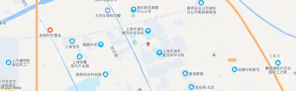 上海金钻路海鹏路_公交站地图_上海公交_妙搜公交查询2024