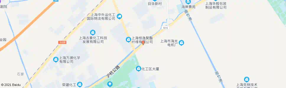 上海沪杭公路海光村_公交站地图_上海公交_妙搜公交查询2024